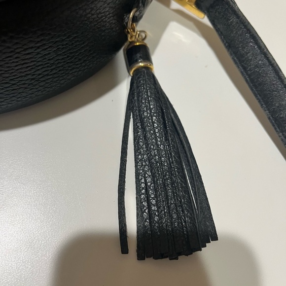 MCM VINTAGE TAMBOURINE BLACK LEATHER BAG - Picture 10 of 16